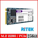 RITEK錸德 T801 256GB M2 2280/PCI-E SSD固態硬碟