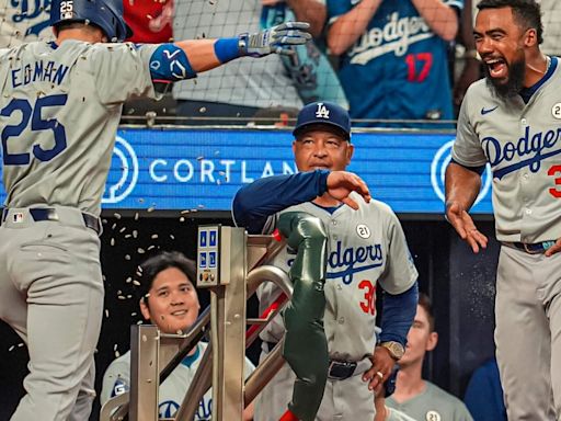 Dodgers break a rotten spell with a meeting and a massive ninth inning