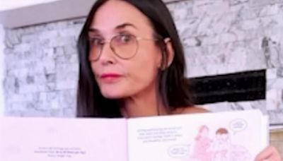 Demi Moore launches fart positivity campaign as fans 'just blame the dog'