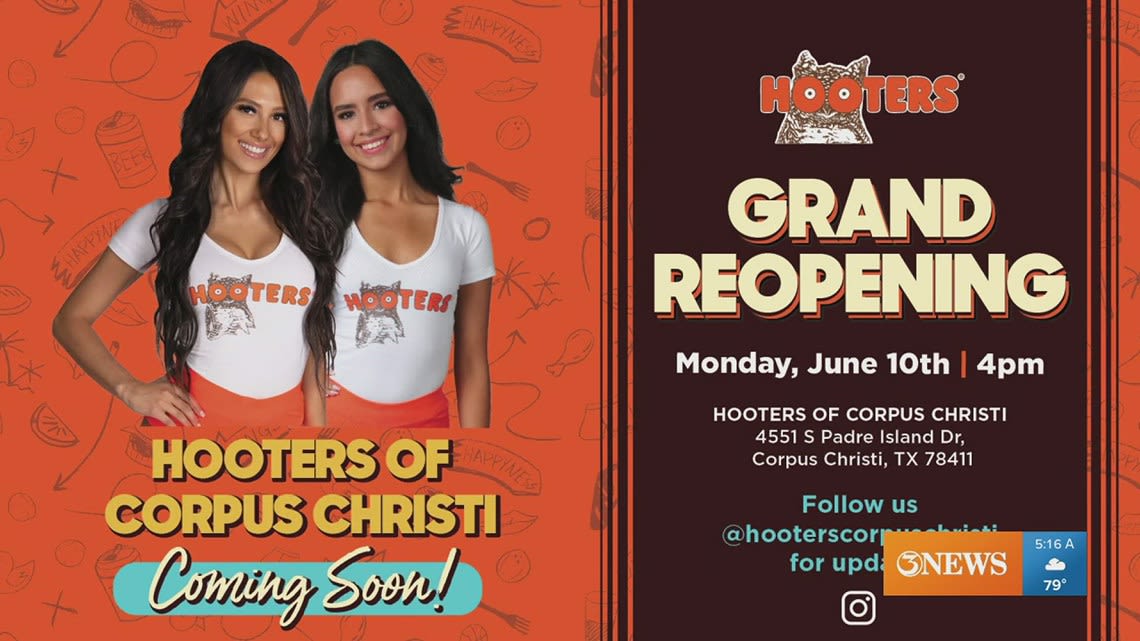 'Hooters' set to host grand re-opening in June