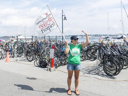 More people are riding bikes to the Newport Folk Festival. How to make this year's trip safe