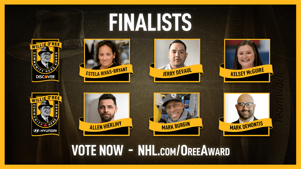 2024 Willie O’Ree Community Hero Award finalists announced | NHL.com