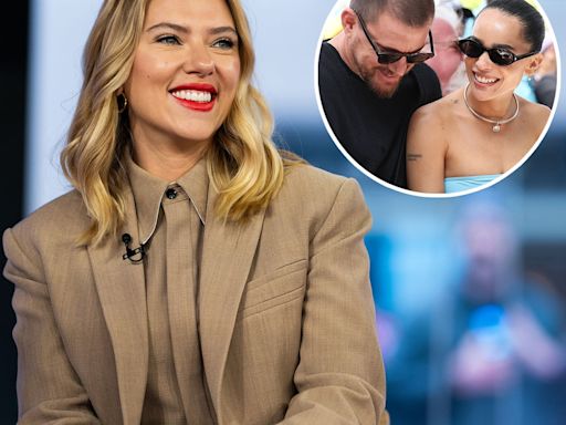 Scarlett Johansson Shares Why She Loves Channing Tatum and Zoe Kravitz's Relationship - E! Online