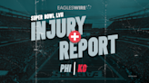 Eagles-Chiefs Super Bowl injury report: Lane Johnson among 3 listed as limited participants