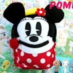 ☆POMER☆日本Disney store正品已絕版 可愛 米妮 MINNIE 實用方便小後背包設計釦環 化妝包 收納包