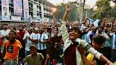 Locura en Bangladesh: miles de personas salieron a festejar el triunfo argentino