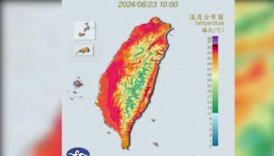 天氣／全台「烤番薯」！16縣市亮高溫燈號 北市這處飆36度│TVBS新聞網