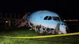 Korean Air plane overruns Philippine runway, 173 people safe