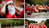 See our video and photos as Wallies and Santas race on the Severn at Shrewsbury Dragon Boat Festival