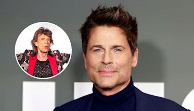 Mick Jagger made Rob Lowe question his sexuality—'very coquettish'