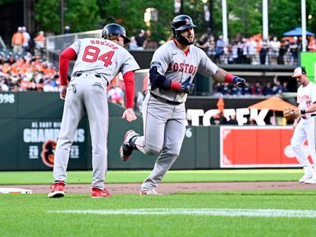 Rafael Devers (4 hits], Red Sox power up the offense to knock down the Orioles - The Boston Globe