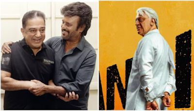 Rajinikanth gives a shout-out to Kamal Haasan’s Indian 2, hints at Vettaiyan’s postponement. Watch