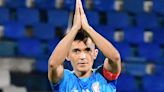 Indian football icon Sunil Chhetri, who trails only Ronaldo and Messi on international goal-scoring charts, announces retirement