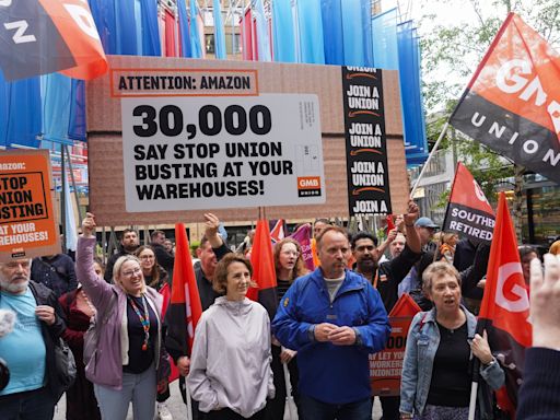 Amazon UK Warehouse Workers Conduct Union Recognition Vote