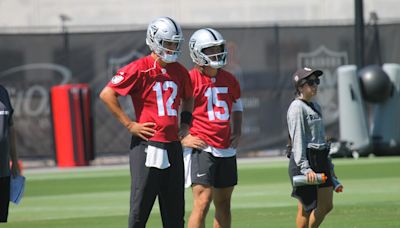 Las Vegas Raiders Insider Podcast on the Battle for QB1, AP and His Staff, Great DL