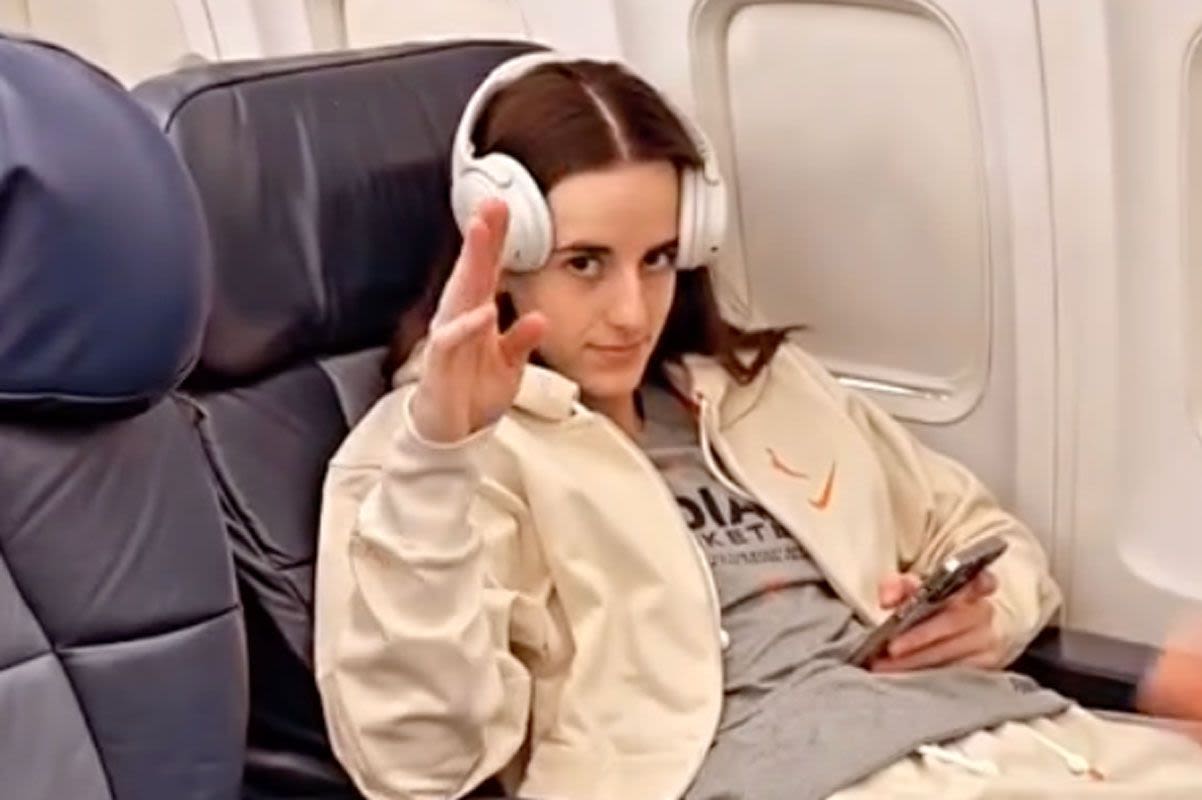 Caitlin Clark and the Fever Are Thrilled to Fly Charter for the First Time to WNBA Opener: 'This Is Nice!'