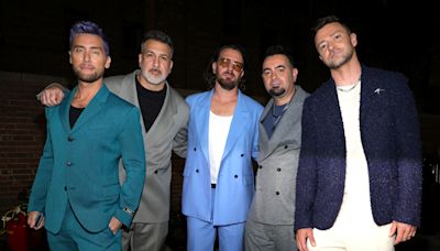 Ryan Reynolds Poses With *NSYNC at ‘Deadpool & Wolverine’ Premiere, Thanks Them for ‘Kindness, Talent & Good Fellowship’