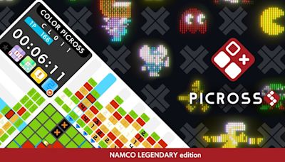 《繪圖方塊 S NAMCO 傳奇版》5/30 推出 南夢宮經典電玩角色化身益智謎題