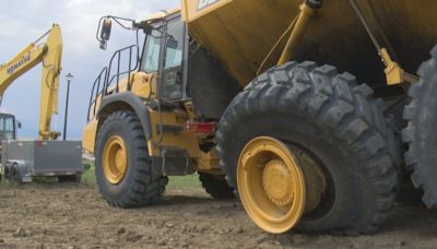 “It was like a big bomb”: a construction vehicle struck by lightning twice with person inside in Southern Colorado