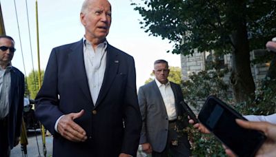 Biden, que ya no es candidato, reaparece como principal sustituto de la campaña de Harris