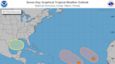 National Hurricane Center tracking 3 systems. Chances increasing for 2 tropical depressions