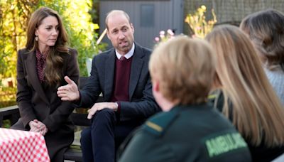 UK's William and Kate in first joint public engagement since cancer treatment