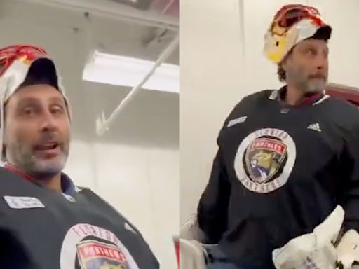 NHL legend Roberto Luongo leads beer league team to upset win after responding to 'goalie needed' ad on Facebook