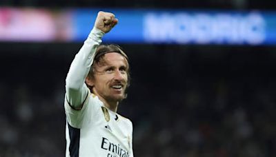 Luka Modric cambia de posición en el Real Madrid