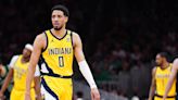 Pacers G Tyrese Haliburton (hamstring) exits Game 2