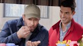 See 'Bros' Star Luke Macfarlane Cozy Up To Peter Porte In Hallmark's New Fall Romance