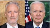 Biden Is ‘Becoming Trumpian,’ Says Jon Stewart on ‘Weekly Show’ Podcast: His Refusal to Discuss Stepping...