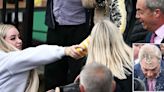 Nigel Farage pelted with milkshake by mystery woman at Clacton Wetherspoons