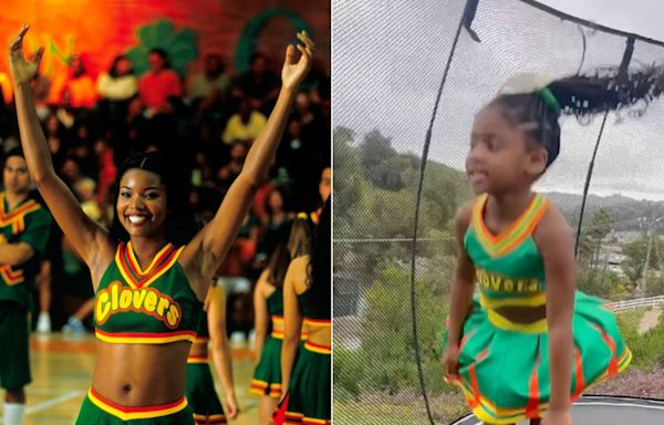 Gabrielle Union's daughter dresses as mom in 'Bring It On' cheer post