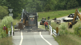 MoDOT crews begin removal of collapsed bridge on Route A