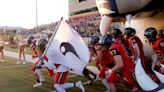Which Oklahoma high school football teams are moving to different classifications in 2024?