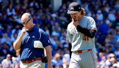 Twins starter Joe Ryan leaves game against Cubs in third inning with right triceps tightness