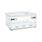 DaoDi三開滑輪折疊收納箱22L(2入組) 置物箱收納盒衣物收納箱