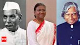 List of Presidents of India from 1950 to 2024 | India News - Times of India