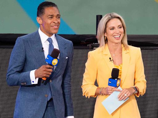 Amy Robach and T.J. Holmes Look Back on Hitting 'Rock Bottom' and the 'Weird' but 'Freeing' Feeling They Experienced