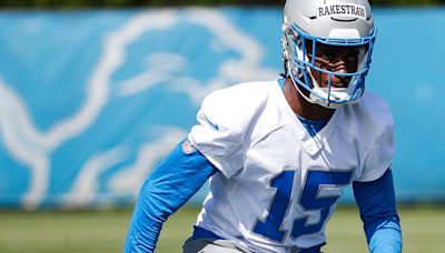 Detroit Lions rookie minicamp observations: Ennis Rakestraw Jr. has a light load in debut