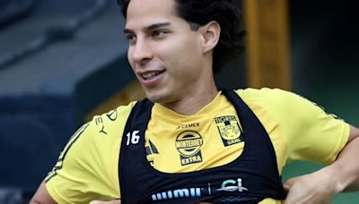 Regresaría Diego Lainez a la titularidad con Tigres