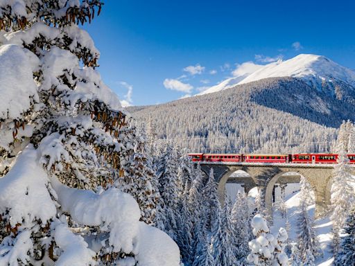 The most spectacular winter train journeys in Europe