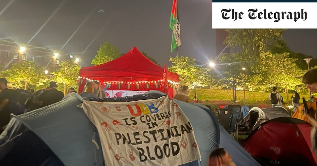 Birmingham University threatens pro-Palestinian students with police action