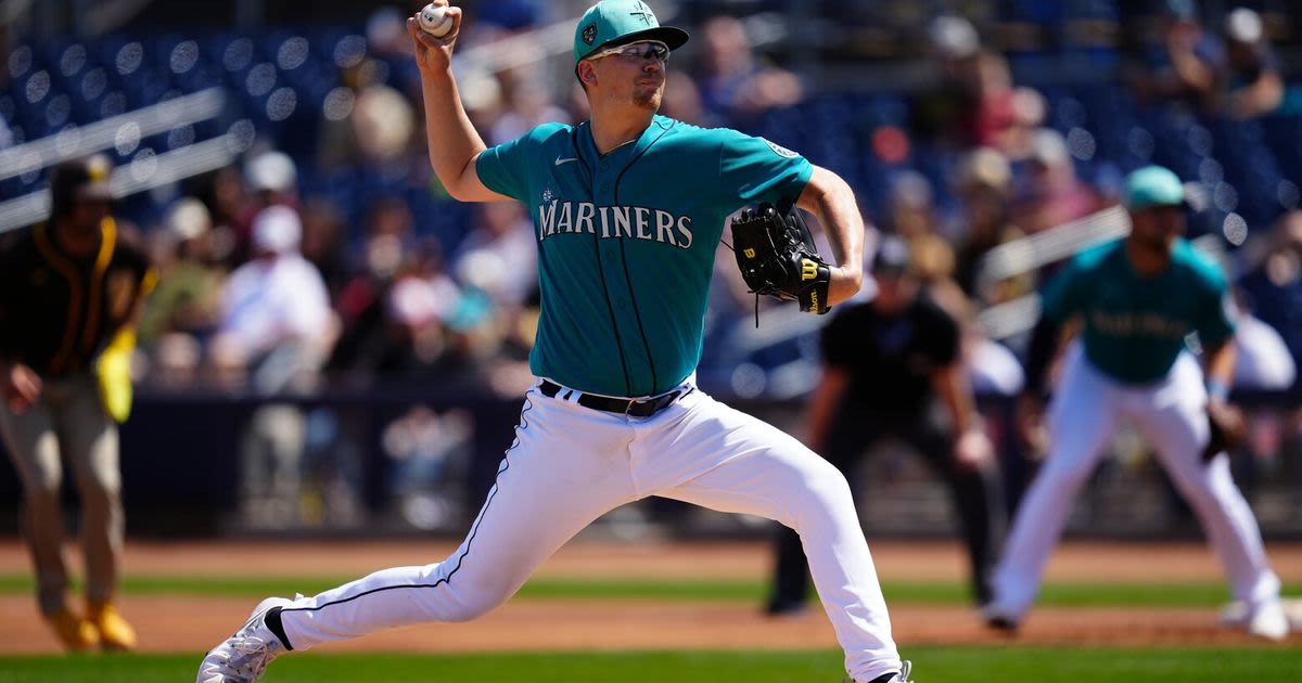 With help from Matt Brash, Mariners prospect Logan Evans on fast track to MLB