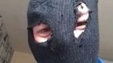 Masked thug behind sick death threats to Mary Lou & Drew Harris arrested