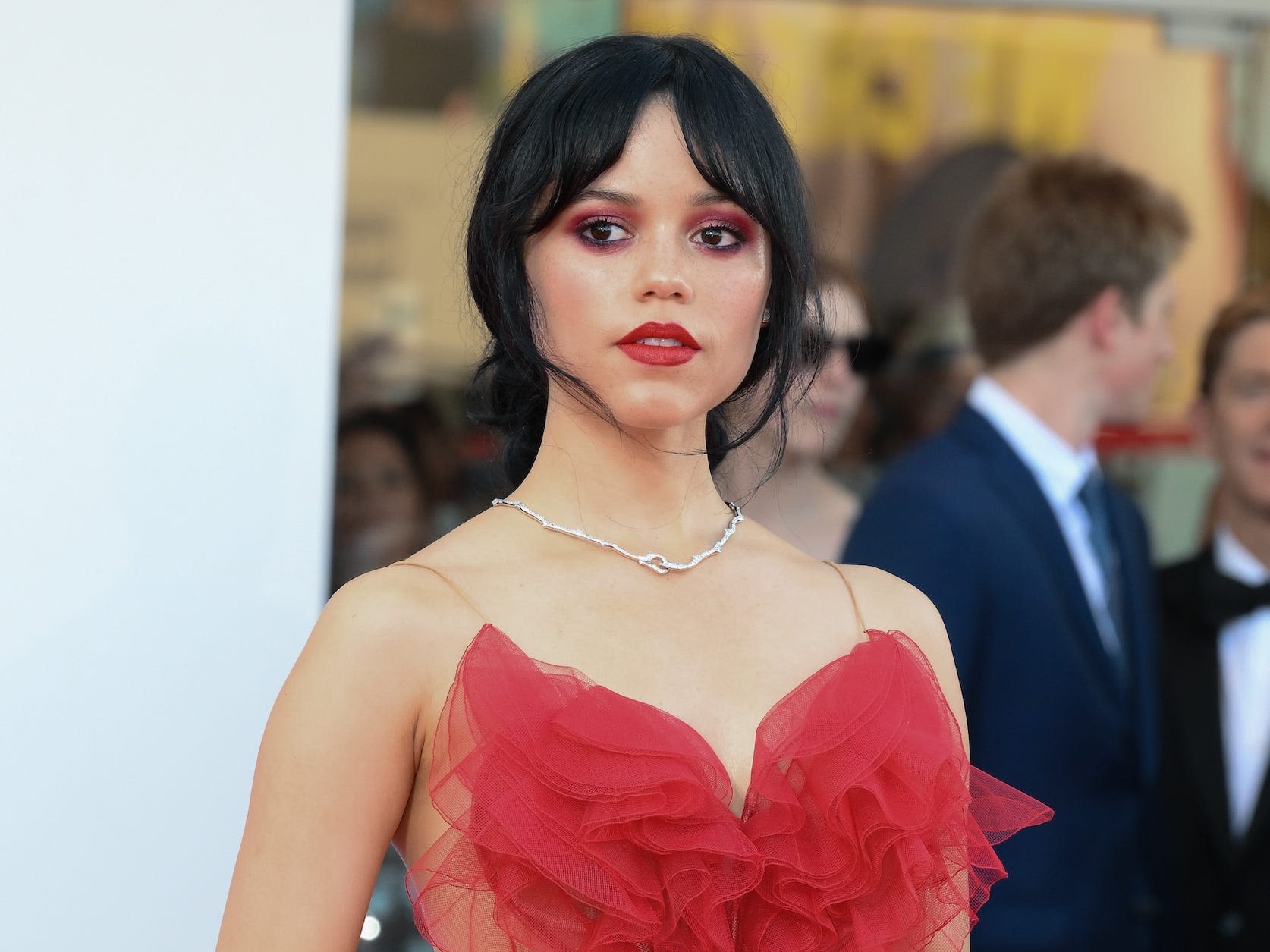 Jenna Ortega was asked if she'd play a female Edward Scissorhands. She said women should have their own characters, not just act in spinoffs.