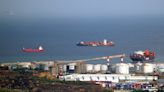 Two Russian landing craft and tanker spotted in Spanish sovereign waters