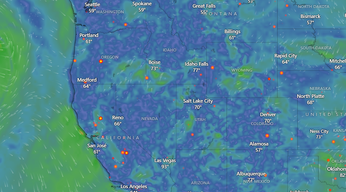 Huge Oregon wildfire sparks mass evacuations - mapped