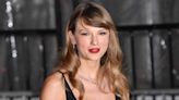 Taylor Swift's Christmas Crome Nails Added a Festive Touch to Her All-Black Outfit