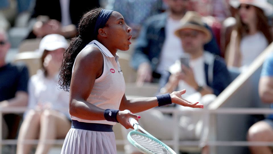 Coco Gauff calls for Video Review system in tennis following controversial decision during French Open defeat to Iga Świątek